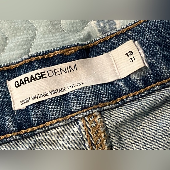 Garage Junior size 13 Denim vintage cutoffs - Picture 2 of 9